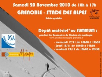 Salon et bourse du ski de randonnée à Grenoble