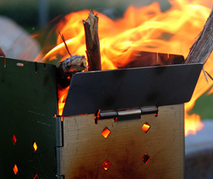 Folding Firebox Stove