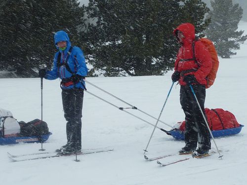 Cordes Fjellpulken pour traction de pneu/pulka