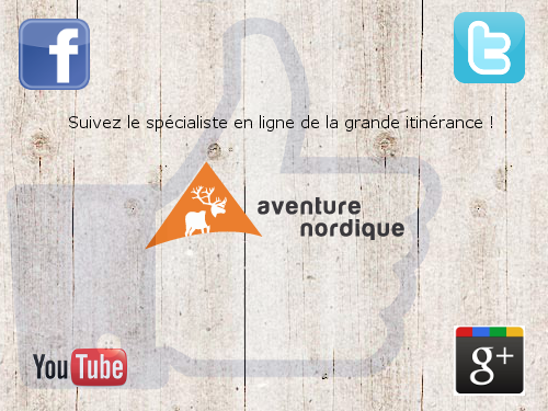 Aventure Nordique sur les réseaux sociaux