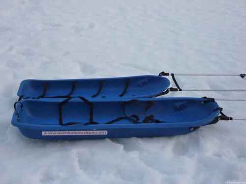 Pulka Snowsled Ice Blue