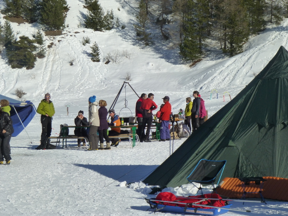 Ski, bivouac et pulka !