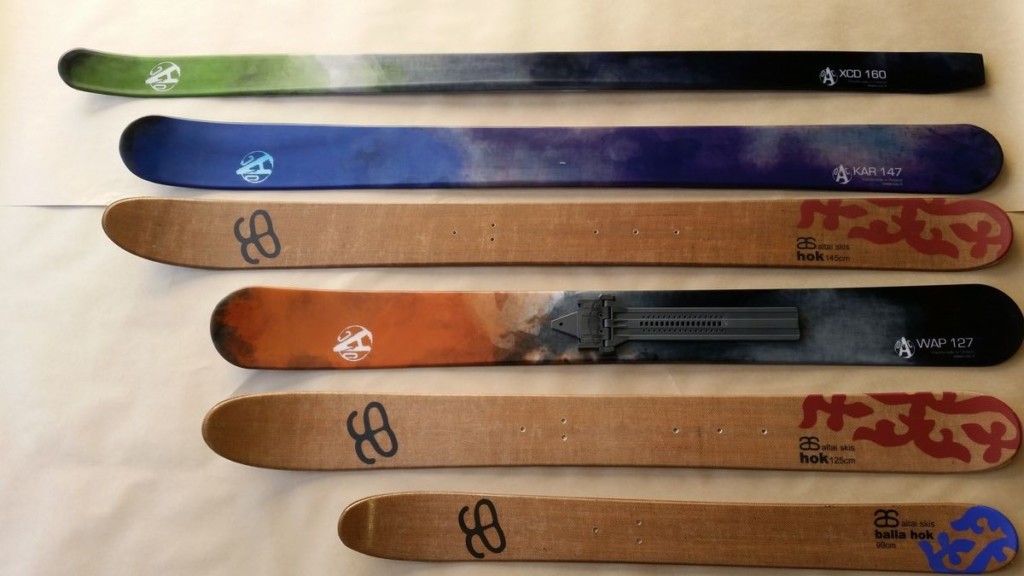 Comparatif Skis Altai et Skis OAC