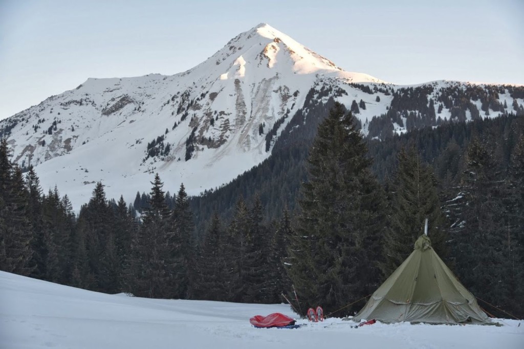 L'art du bivouac hivernal