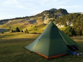 Un bivouac de rêve dans le Vercors