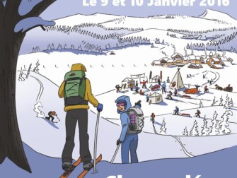Weekend de la randonnée nordique Champoléon Janvier 2016