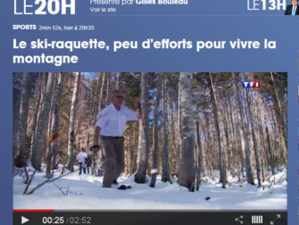 Le Ski Raquette sur Tf1