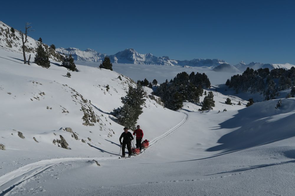 Montée en direction du Col du Creuson