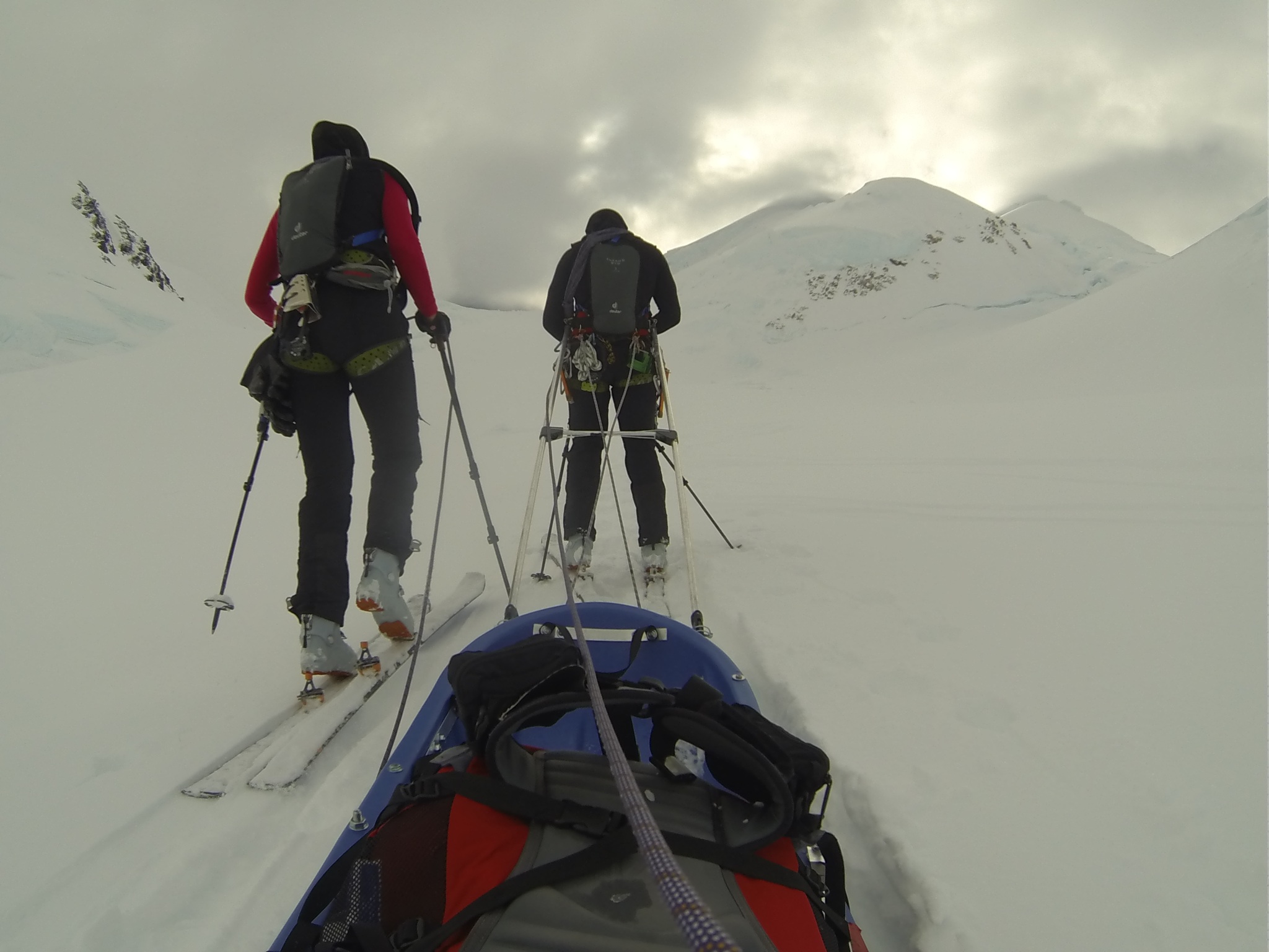 Entre le Camp 2 et le Camp 3 - Motorcycle Hill 3100 m