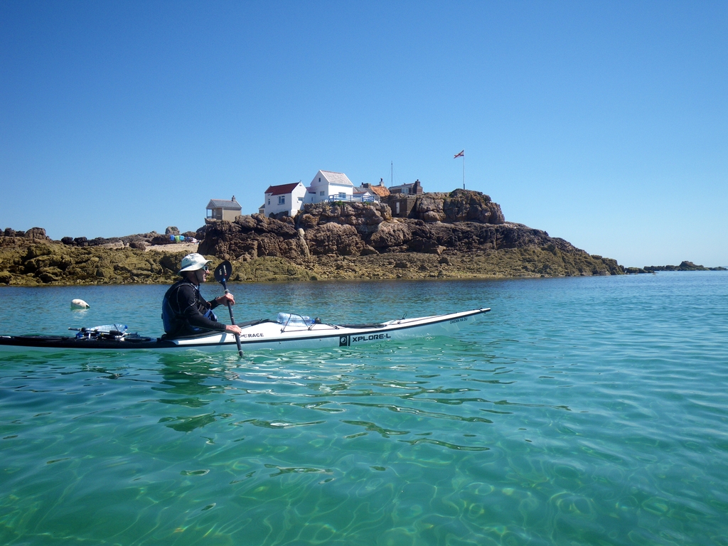 Les Ecréhou : l'île de la Marmotière