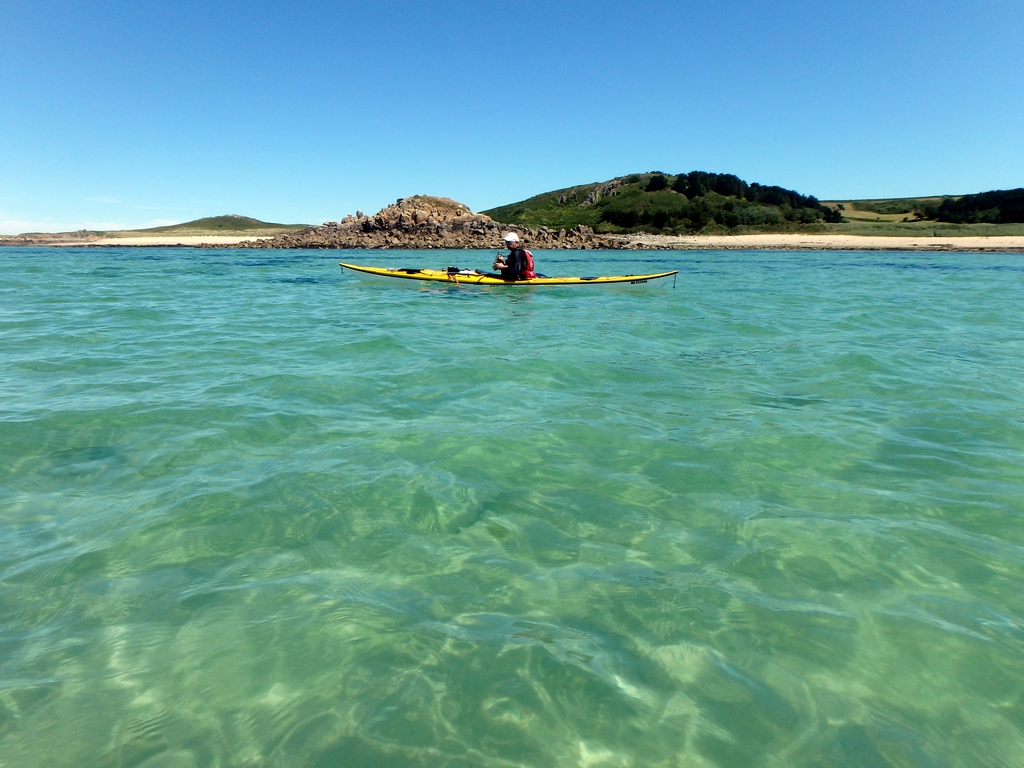 Herm : plage de la côte Est