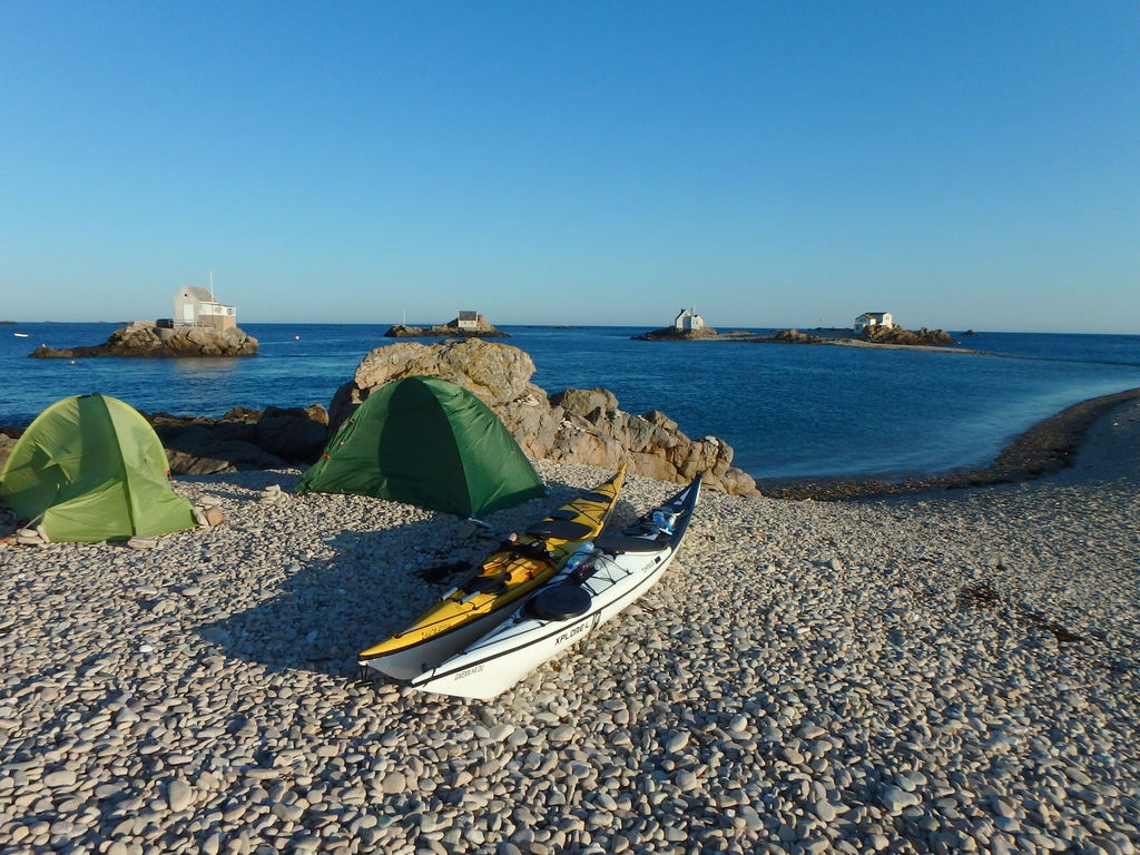 Bivouac sur la Marmotière aux Ecréhou