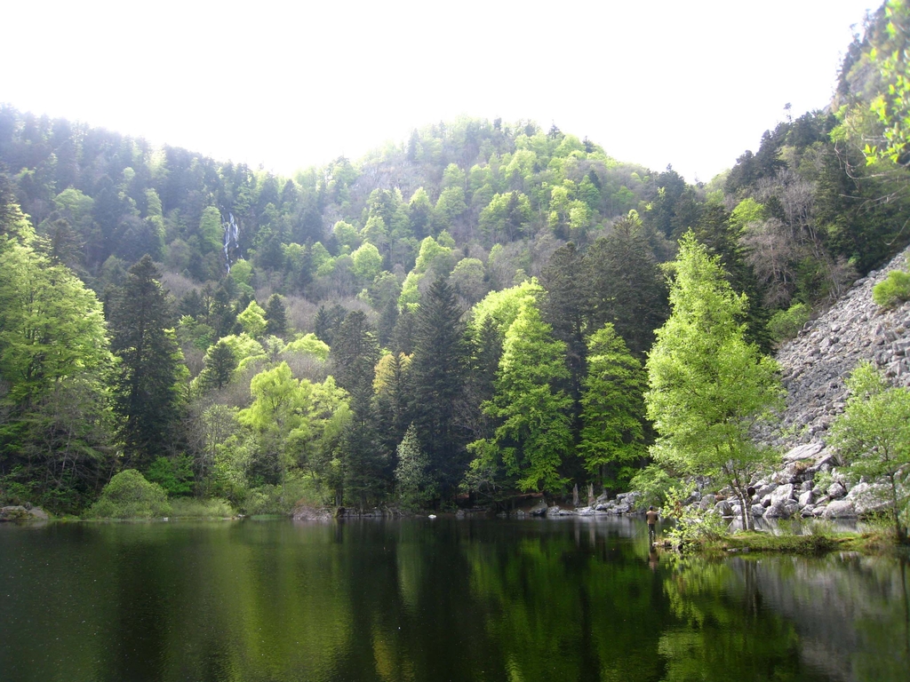 Les lacs sont très sauvages et surtout très beaux !