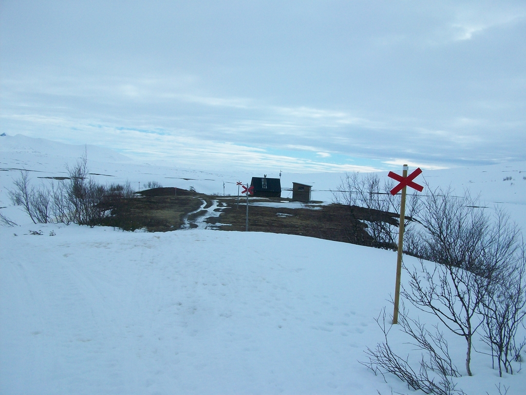 La hut d’Ultatjän : un îlot herbeux bienvenu