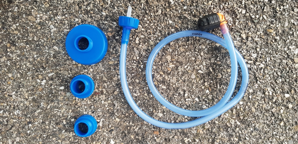 Source Helix Valve, embout pour tuyau de poche à eau