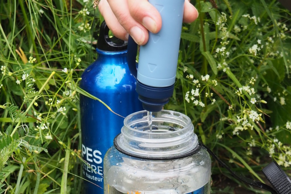 Gourde filtrante souple Squeeze - 1 litre / Lifestraw 