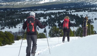 Ski de randonnée nordique au col de Rousset Ski de randonnée nordique Vercors