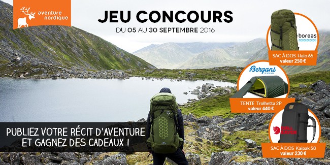 Jeu : Racontez votre dernière Aventure et gagnez des cadeaux ! Jeu : Racontez votre récit d’Aventure et gagnez des cadeaux !