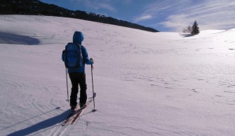 Le fils de Jérôme (10 ans) a testé les skis Sporten BC Lite Ski de Randonnée Nordique - Enfant
